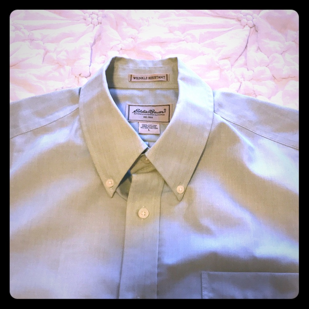 Eddie Bauer Wrinkle Resistant Button-up Shirt